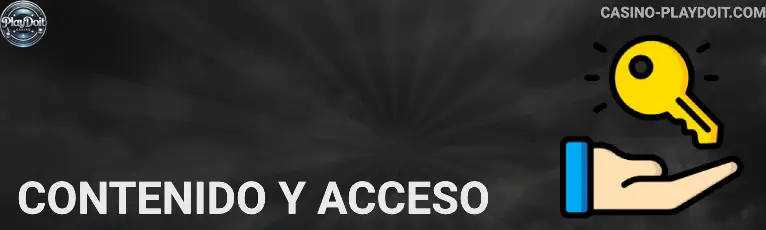 Contenido y acceso PLAYDOIT